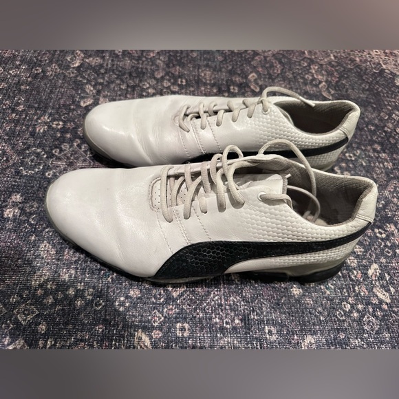Men’s Puma Titan Tour Golf Shoes White, size 10 - Picture 3 of 9